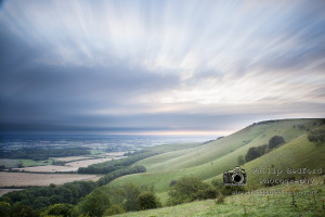 Firle Beacon before sunrise