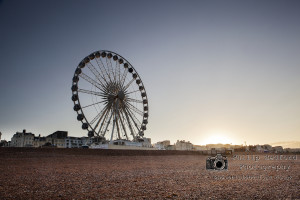 Brighton Wheel at Dawn