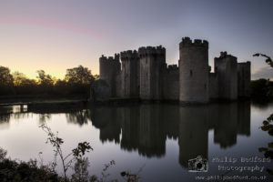 Bodiam Castle Before Dawn