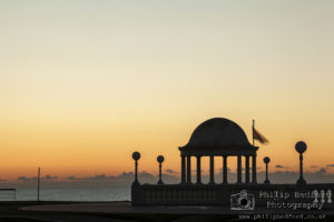 Dawn on Bexhill Seafront
