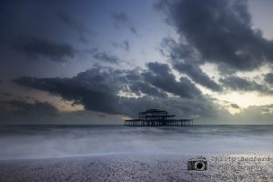 Twilight West Pier Brighton