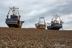 Fishing Boats Hastings Beach I