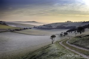 Fields near Telscombe Sussex