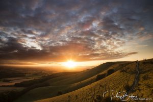 Firle Beacon at Sunrise