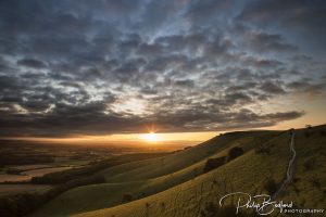Firle Beacon at Sunrise II