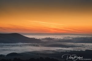 Mount Caburn in the mist II