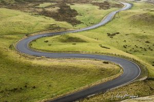Winding Road Mam Tor Peak District