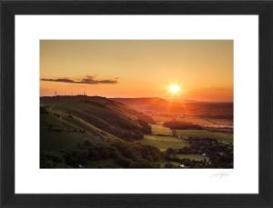 Fulking Escarpment Sunset I