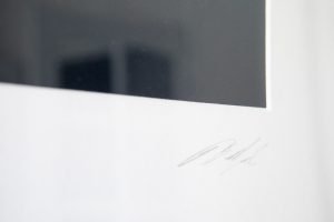 Signature printed